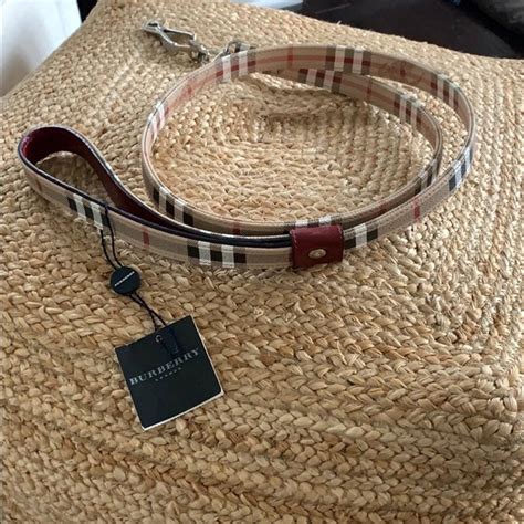 burberry dog collar|authentic burberry dog collar.